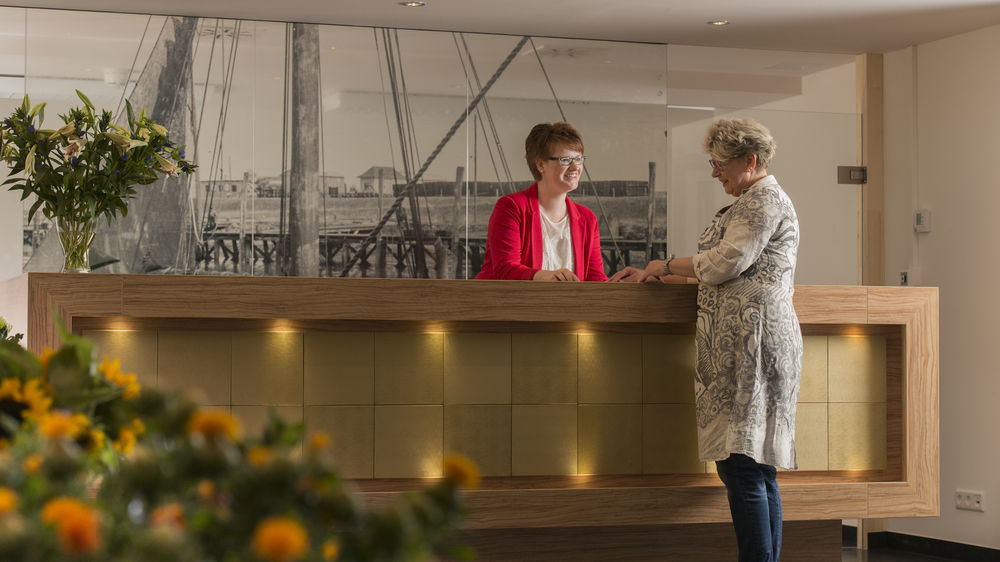 Hotel Hafen Buesum Exterior foto