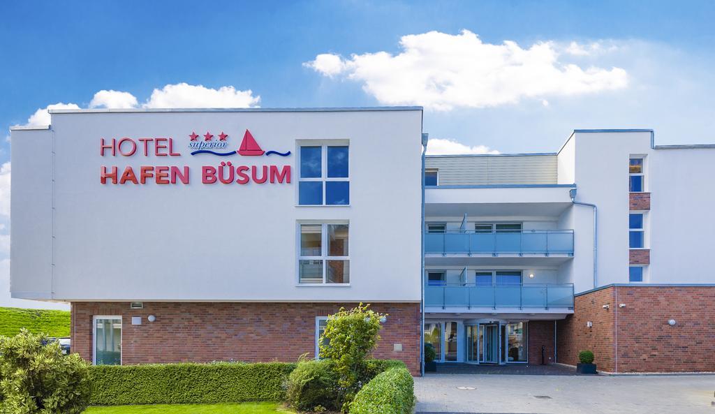Hotel Hafen Buesum Exterior foto